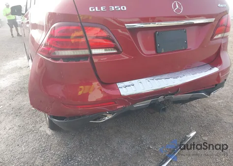 2016 Mercedes-Benz Gle 350 4Matic из США, поврежденный, VIN 4JGDA5HB4GA787391